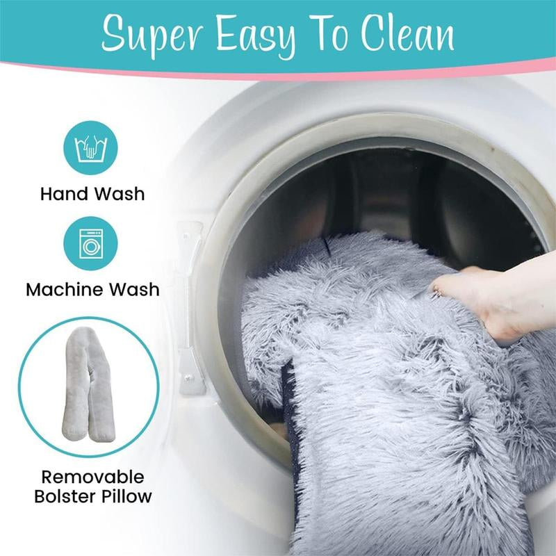 Luxurious Fluffy Plush Dog & Cat Couch Bed Mat - Perfect Summer Gift for Your Furry Friends!