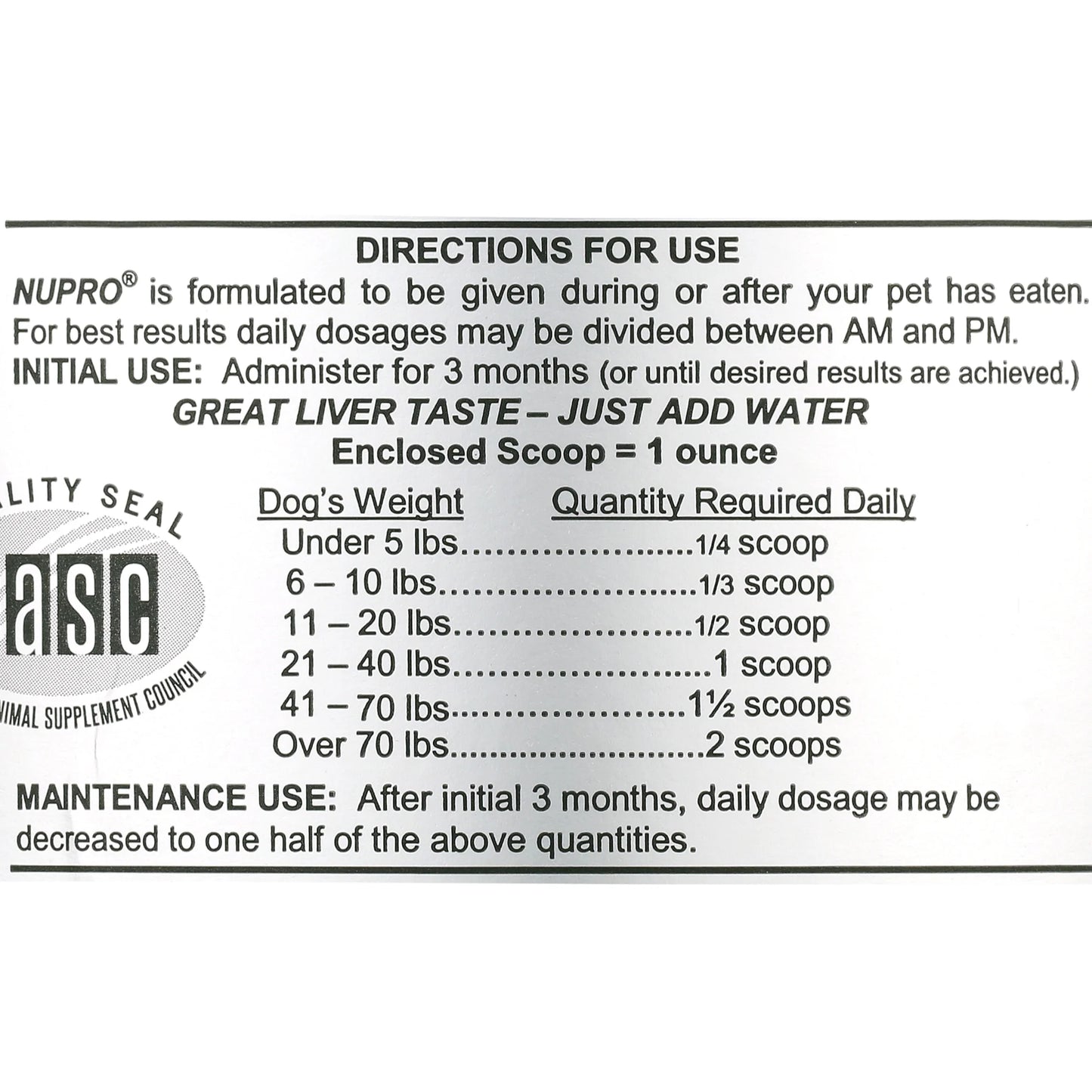 Nupro Joint Immunity Support Dog Health Supplement 5 Lbs.