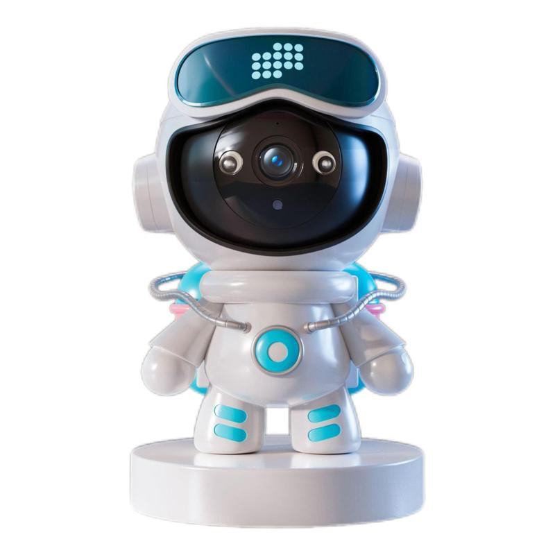 Pet Home Camera 3 Megapixel with Motion Detection HD Intelligent Robot Camera, Two-Way Voice Auto Tracking Function Security Monitoring