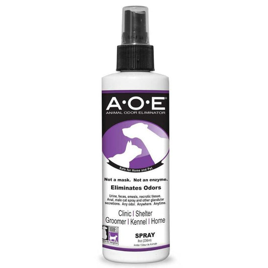 Odorcide Animal Odor Eliminator Spray – Ready to Use Pet Odor Remover – Secretions, Spray, Feces & Urine Odor Eliminator – for Dog & Cat (8 Oz)