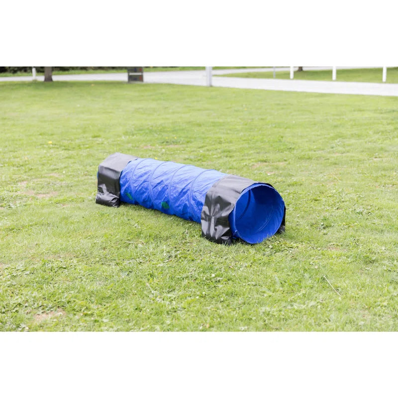 Dog Agility Tunnel 6.5' Portable Dog Agility Training Tunnel Obedience Exercise Equipment