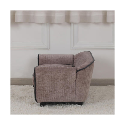 Pet Sofa/Dog Bed with Luxury Striped Fleece Pet Bed Animal Sleeping Bed Small...