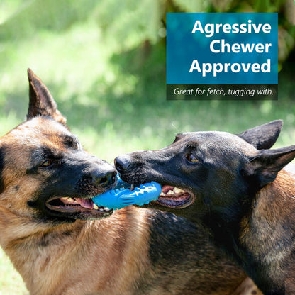 Dog Chew Toys for Aggressive Chewers: Ultra-Tough Natural Rubber Puppy Chew Toy Nearly Indestructible Dog Toys for Large and Medium Breed