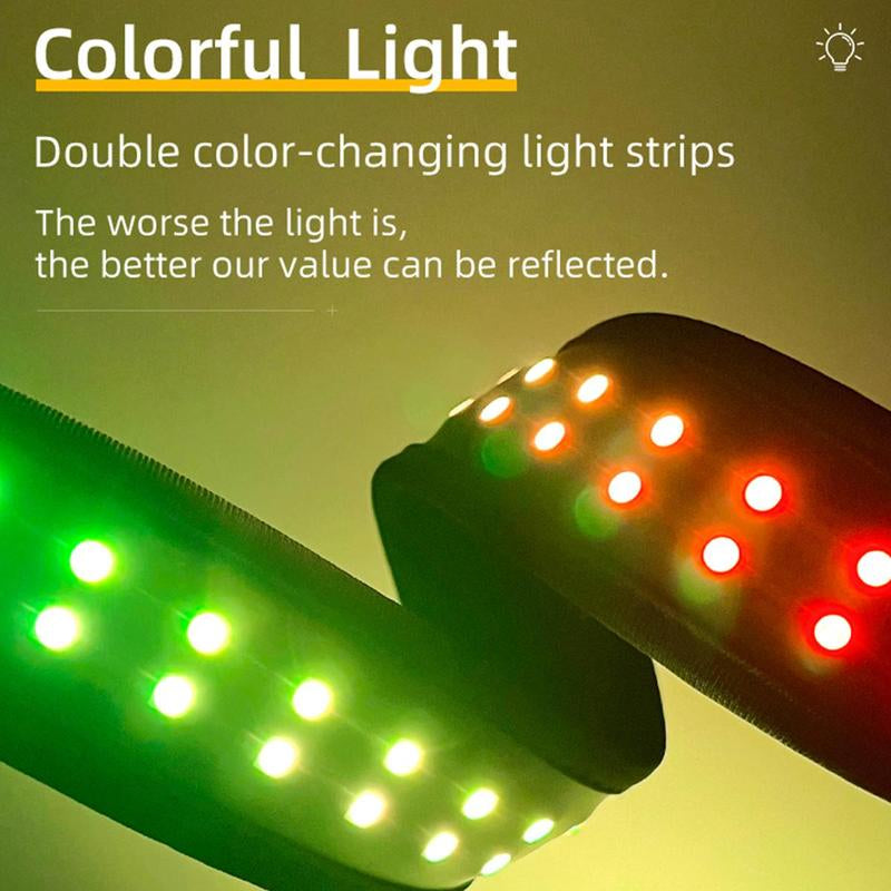 Gift for Pets, LED Light up Dog Collars, Rechargeable Lighted Dog Collar with USB Charging Cable, Glow in the Dark Dogs Collars for Night Walking & Running, Christmas Gift