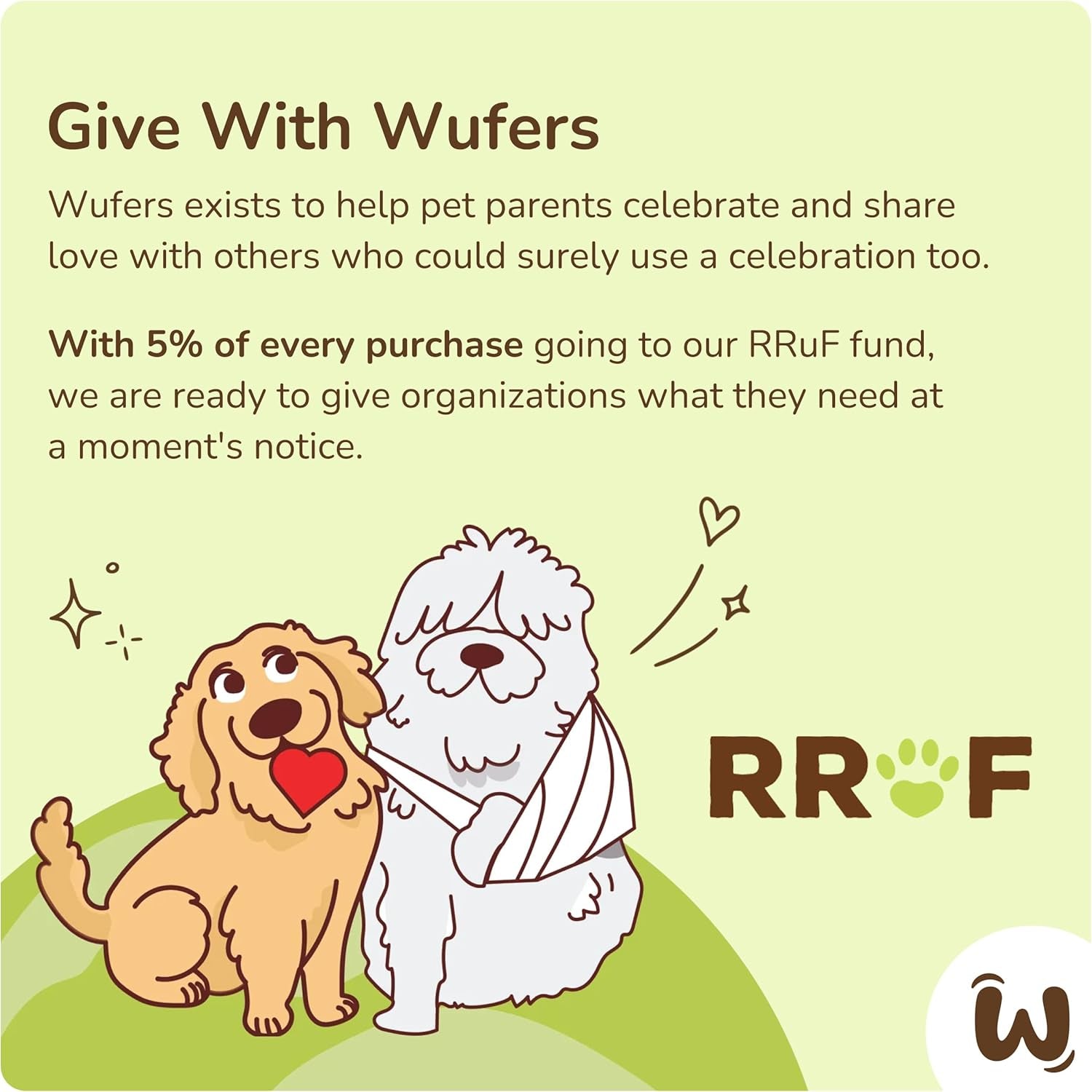 Wufers Dog Birthday Cookie Box - Dog Cookies, Human Grade Ingredients, Cute Hand Decorated and Gentle for Tummies of All Breed Sizes - 9 Cookies, Birthday Girl