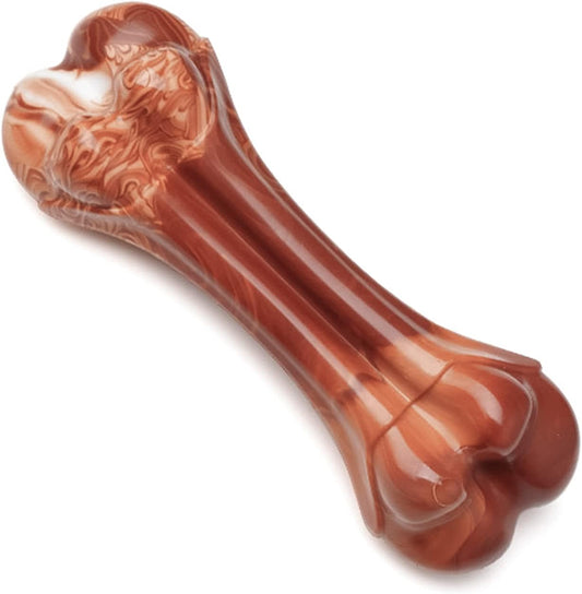 Tough Dog Toys Aggressive Chew Toys for Medium Large Dogs, Durable Dog Bones for Aggressive Chewers, Nylon Dog Teething Cleaning Toys Interactive Dog Toys Puppy Chewers Dogs