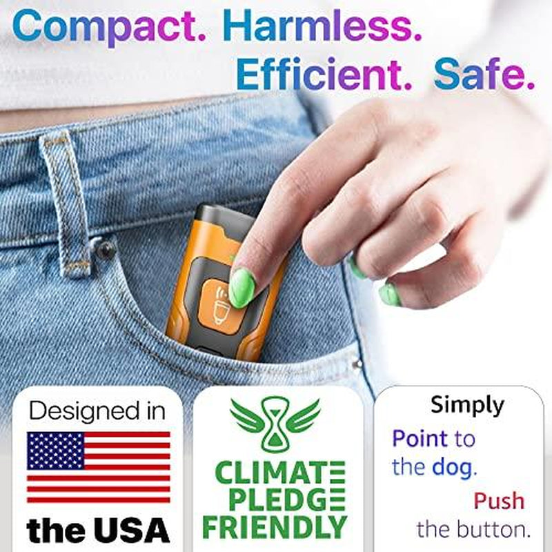 Ultrasonic Dog Bark Deterrent - Stop Bad Behavior Instantly with Simply a Click!