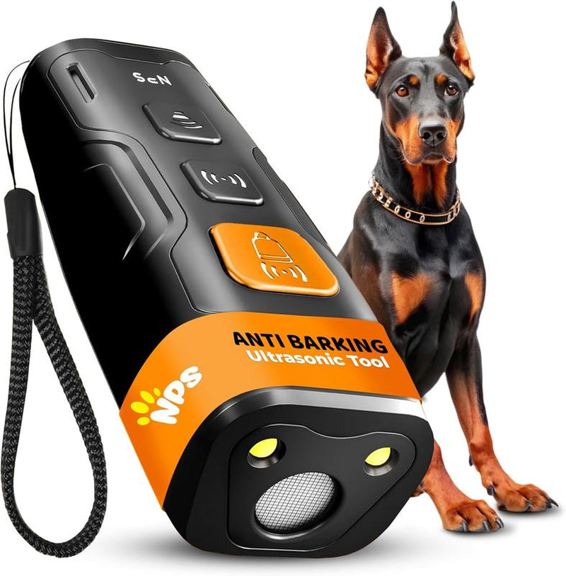 Ultrasonic Dog Bark Deterrent - Stop Bad Behavior Instantly with Simply a Click!