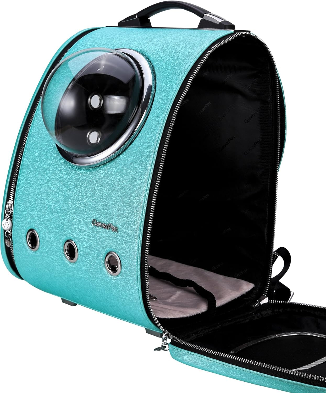 C0103 Innovative Fashion Bubble Pet Travel Carrier Backpack for Cats Dogs Puppy, Blue