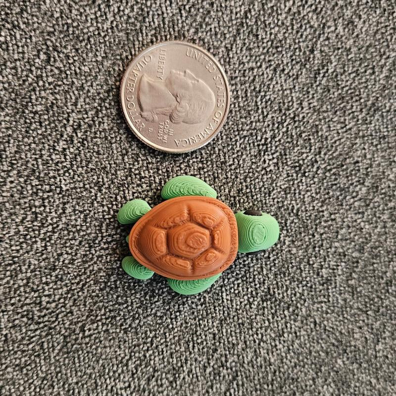 Strong & Durable Pocket Pets - Cute 3D Printed Articulating Mini Fidget Sensory Baby Animals for Road Trips or Party Bags