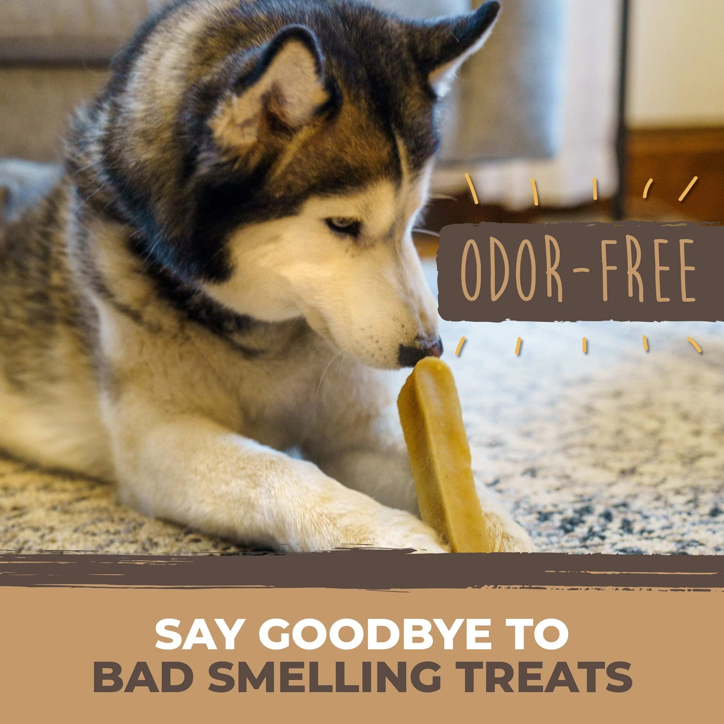Yak Cheese Himalayan Dog Chews, Natural Long Lasting Pet Fresh Treats (Large, 8 Pack)